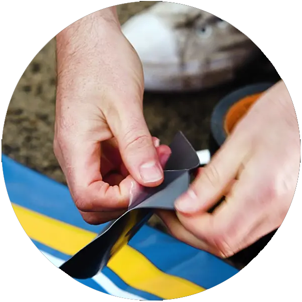 How to position Gorilla Patch & Seal Tape