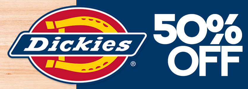 Half Off Dickies Workwear