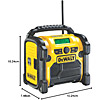 DeWalt XR Digital Compact Radio DAB(+)/FM (Tool Only) 18V DCR020-GB