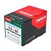 TIMCO 5.0 x 80mm PZ2 Double Countersunk Classic Multi-Purpose Screws (x200) 50080CLASS