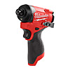 Milwaukee M12 FUEL Sub Compact Impact Driver (Tool Only) 12V M12FID2-0