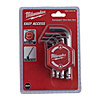 Milwaukee 9-Key Compact L-Form Hex Key Set 4932492399